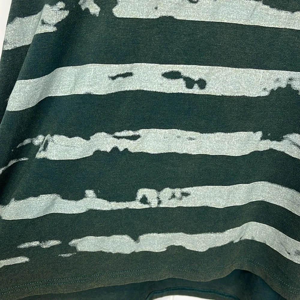 POL Woman’s Tank Top S Dark Green Americana Stars & Stripes Tie Dye Pullover EUC - Picture 4 of 10